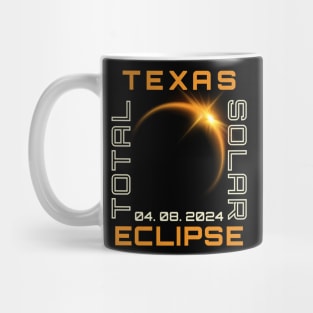 Texas Total Solar Eclipse 2024 Mug